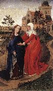 Rogier van der Weyden Visitation oil